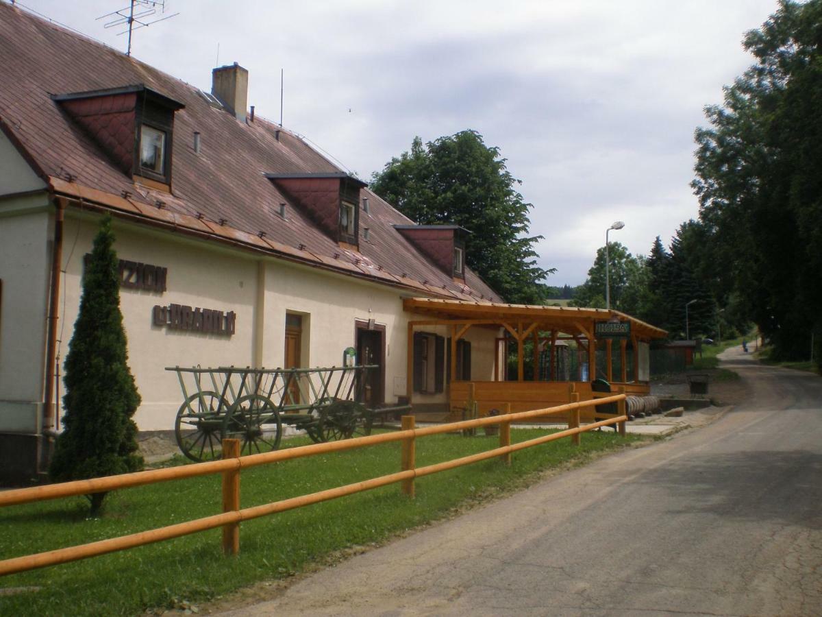 Penzion U Hradilu Vrbno pod Pradědem Buitenkant foto